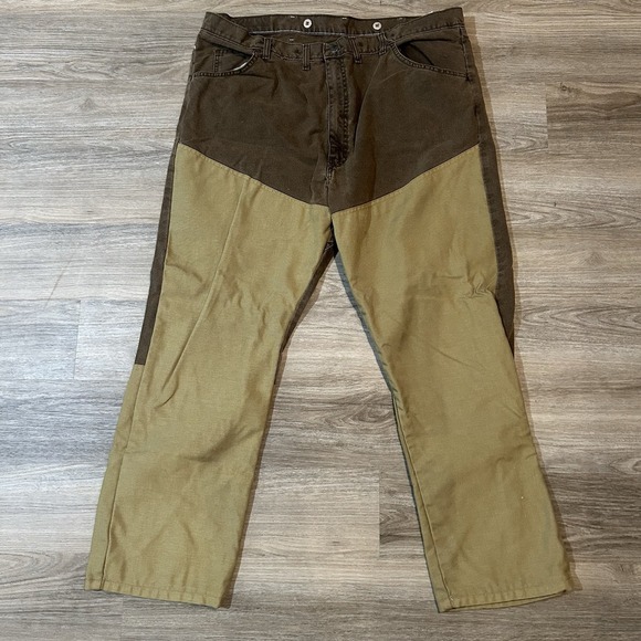 Pro Gear by Wrangler Other - Wrangler Pro Gear Mens Size W44 L30 Khaki Brown Upland Brush Pant Trousers Hunt